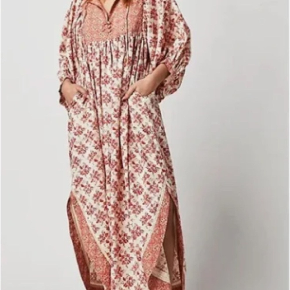 NWOT Free People Hazy Maisy Floral Maxi Dress